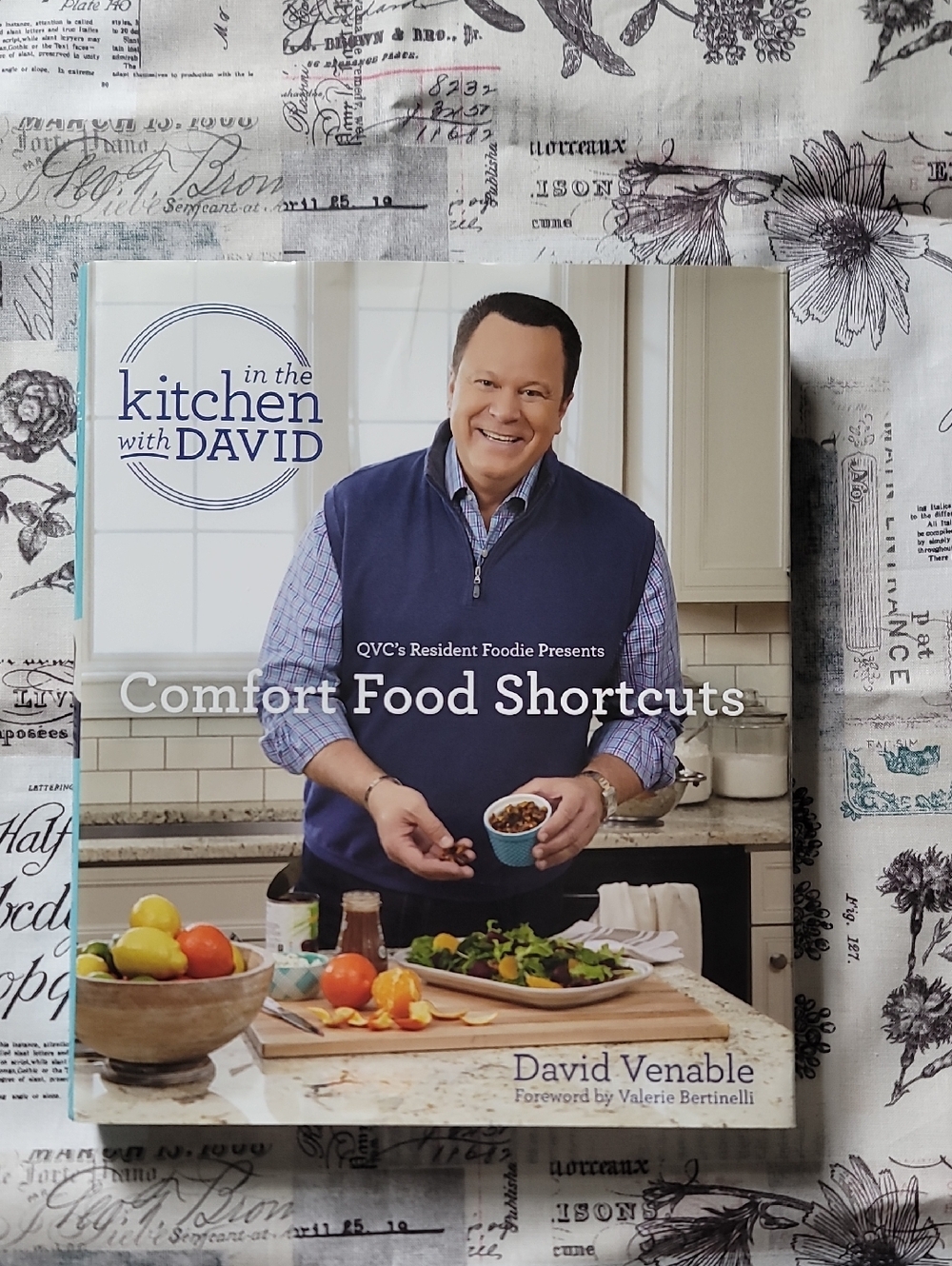 2018 In The Kitchen with David @ QVC. Comfort Food Shortcuts. Like New!